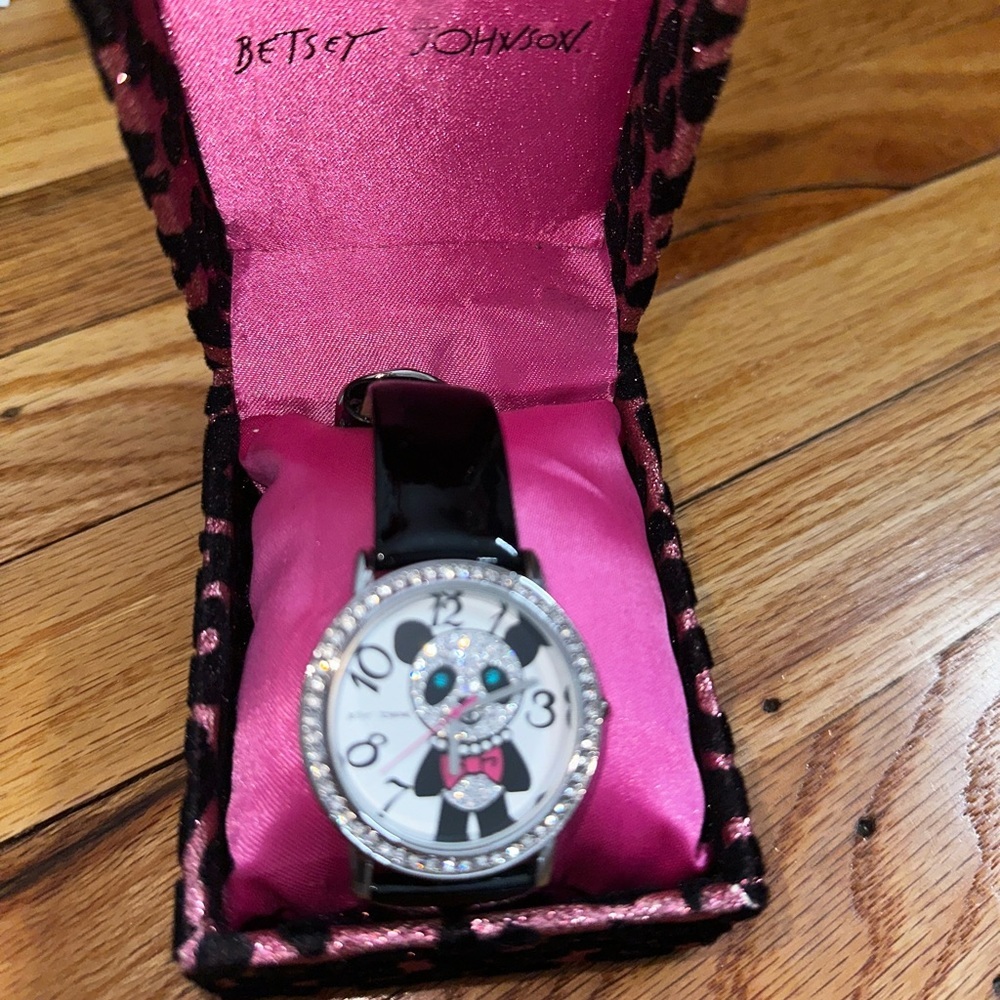 Betsy Johnson panda watch